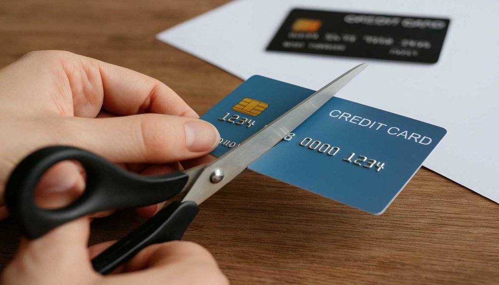 Canceling a credit card